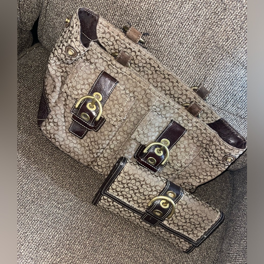 Coach satchel purse